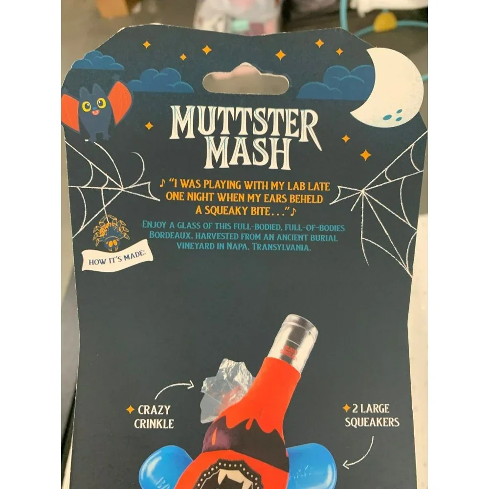 Bark Muttster‎ Mash Bloody Bordeaux Dog Toy